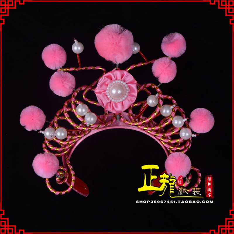 宣武穆桂英花木兰盔帽 女兵额子